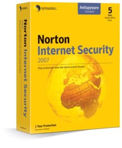 norton internet security suite 2007 - 5 user