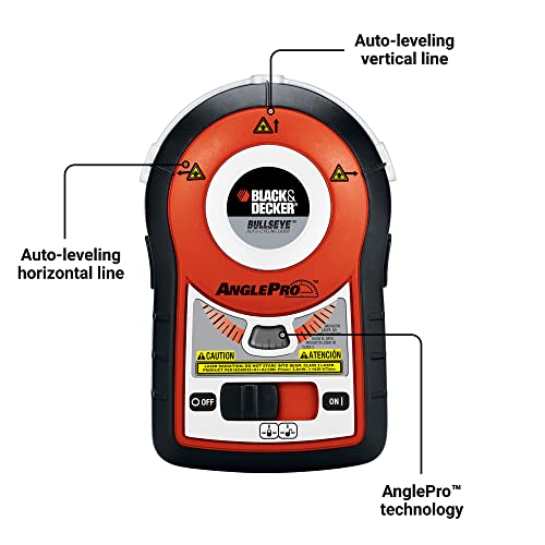 BLACK+DECKER BullsEye Auto-Leveling Laser with AnglePro (BDL170)