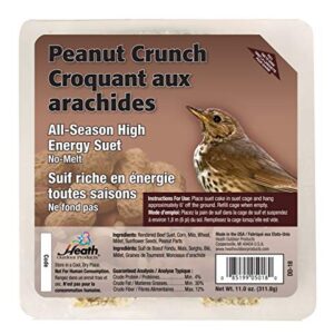 Heath Outdoor Products DD-18 Peanut Crunch Suet Cake, 12-Pack