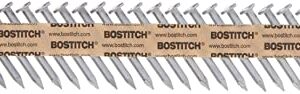 BOSTITCH Framing Nails, Paper Tape Collated, Galvanized Metal Connector, 1-1/2-Inch x .131-Inch, 1000-Pack (PT-MC13115G-1M)