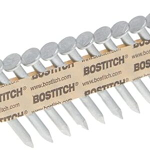 BOSTITCH Framing Nails, Paper Tape Collated, Galvanized Metal Connector, 1-1/2-Inch x .131-Inch, 1000-Pack (PT-MC13115G-1M)