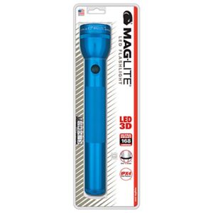maglite st3d116 led 3-cell d flashlight, blue
