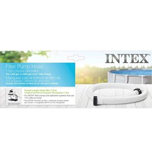 Intex 29060E Hose & Nut Set for Pump, 1-Pack, White