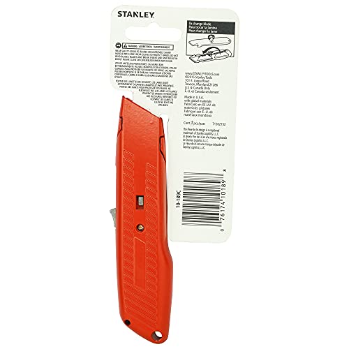 Stanley 0-10-189 Safety Knife 99E, Red