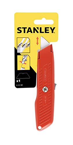 Stanley 0-10-189 Safety Knife 99E, Red