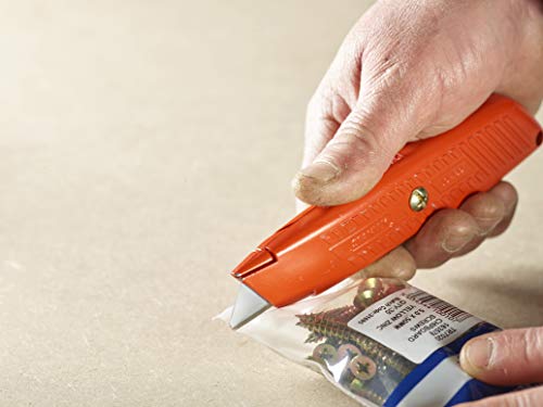 Stanley 0-10-189 Safety Knife 99E, Red