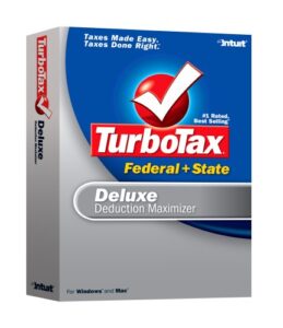 2006 turbotax deluxe federal + state deduction maximizer win/mac [old version]