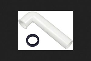 danco 88441 tailpiece with gasket for insinkerator disposal, pvc
