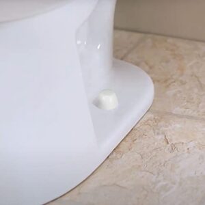 Danco 80821 Snap on Round Toilet Bolt Caps in White, Pack of 2