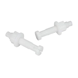 Danco 80822 Toilet Seat Hinge Bolts, 0.49 lbs, White