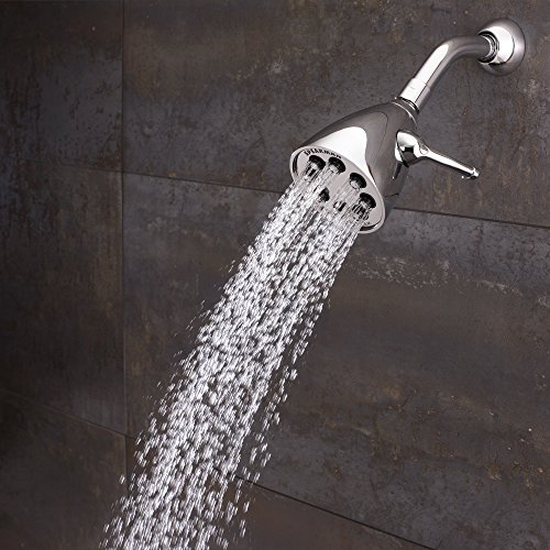 Speakman S-2251 Signature Icon Anystream Adjustable High Pressure Shower Head - 2.5 GPM Solid Brass Replacement Bathroom Showerhead, Polished Chrome