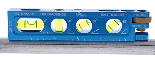 Ideal 35-207 6" Electrician Level With 4 Vials And Magnetic Jaw