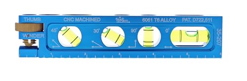 Ideal 35-207 6" Electrician Level With 4 Vials And Magnetic Jaw