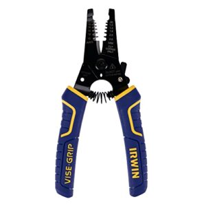 irwin vise-grip wire stripping tool / wire cutter, 6-inch (2078316)