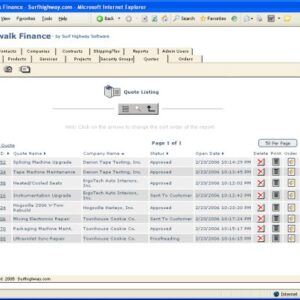 Boardwalk Finance 2.0 - Quote & Invoice Management (Windows 2000 / NT / XP)