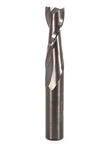Whiteside Router Bits RU5150 Standard Spiral Bit with Up Cut Solid Carbide 1/2-Inch Cutting Diameter and 1-1/2-Inch Cutting Length