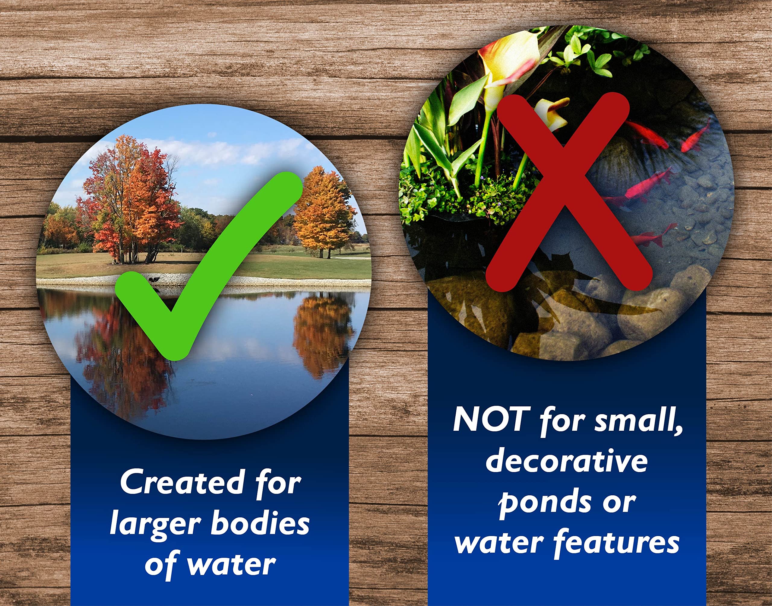 Crystal Blue Natural Pond Cleaner - Muck and Sludge Remover, Safe for Koi - 1 Gallon