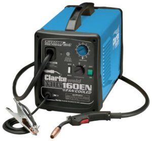 clarke we6527 160en 240-volt fluxcore/mig welder