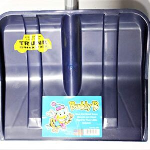 Rugg 227P 227P-S Childrens Poly Snow Shovel, 3.00 x 12.00 x 32.00 inches, Blue