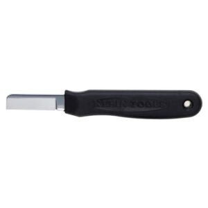 klein tools 44200 cable splicers knife, heavy-duty handle, cutlery steel blade