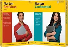 norton antivirus 2007 & norton confidential bundle