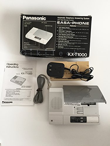 Easa-Phone Panasonic Cassette Tape Answering Machine