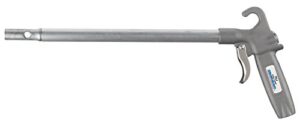 guardair long john 75lj012aa safety air blow gun osha compliant alloy nozzle with 12-inch aluminum extension,gray