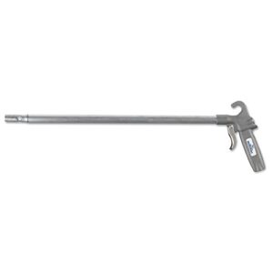 guardair long john 75lj024aa safety air blow gun osha compliant alloy nozzle with 24-inch aluminum extension,gray/silver