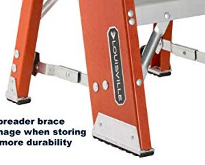 Louisville Ladder FY8002 2 ft. Fiberglass Step Stand with 300 lbs. Load Capacity Type IA Duty Rating, 2-Foot, Orange