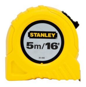 stanley 30-496 5m/16 x 3/4-inch stanley tape rule (cm graduation)