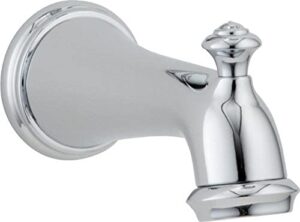 delta faucet rp34357 victorian tub spout with pull-up diverter, chrome,0.5