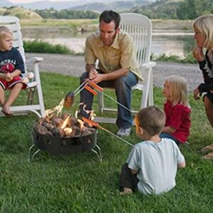 Camp Chef Compact Fire Ring Portable Propane Gas Fire Pit with Carry Kit, 15-Inch Diameter, 55,000 BTU