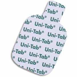 UniPatch 7020 UNI-TAB ELECTRODE SQUARE TAB 1.25" X 1.5" PAckage Contains 48 pcs