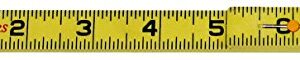 Rhino Rulers Folding Inside Reading Carpenter's Ruler 6' Length - 55145