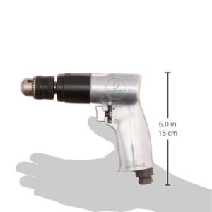 Sunex 223 3/8-Inch Reversible Air Drill with Geared Chuck