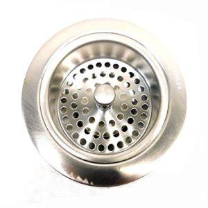 Duostrainer K-8801-VS Sink Strainer, 1.5, Vibrant Stainless