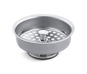 kohler 48694 k8803-cp k803-cp duostrainer basket strainer, polished chrome