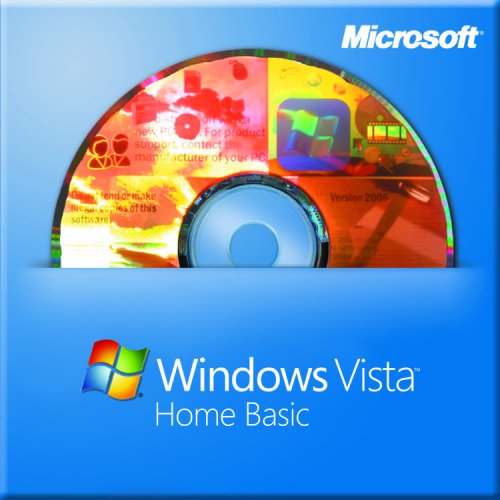 Microsoft Windows Vista Home Basic 64-bit for System Builders [DVD] [Old Version]