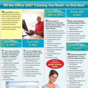 Pc Tutor Learn Windows Vista & Office 2007 - Deluxe