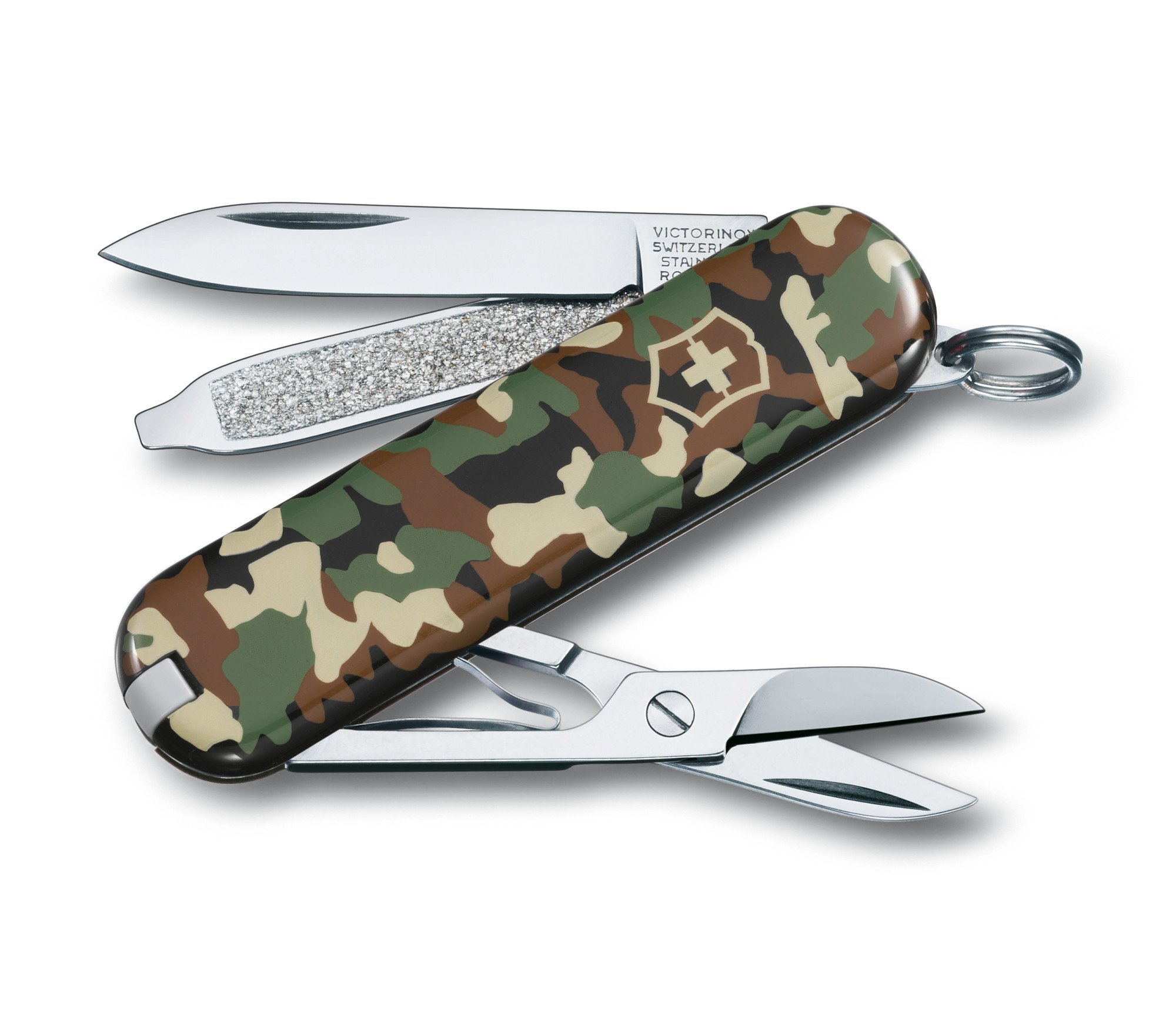 Victorinox Classic SD Knife (Clam Pack), Camouflage, 58mm