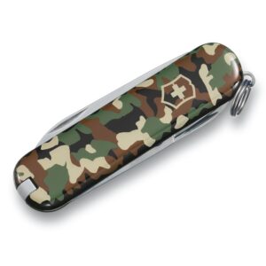 Victorinox Classic SD Knife (Clam Pack), Camouflage, 58mm