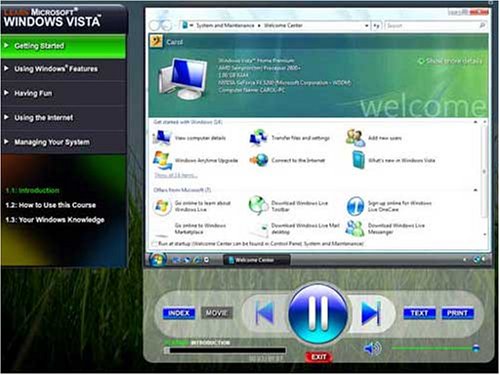 Learn Windows Vista Today