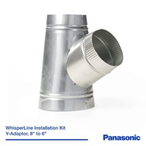 Panasonic FV-08WQ1 WhisperWall Bathroom Fan - Thru-the-Wall Ventilation Fan - 70 CFM