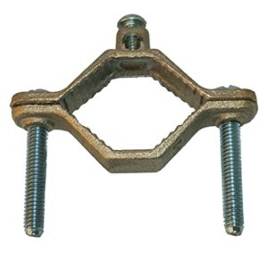 Sigma Electric ProConnex 41311 Ground Clamp 1-1/4 to 2-Inch, 1-Pack, Bronze