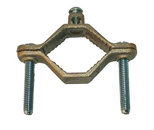 Sigma Electric ProConnex 41311 Ground Clamp 1-1/4 to 2-Inch, 1-Pack, Bronze