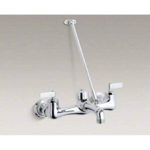 KOHLER K-8907-CP Kinlock Service Sink Faucet, Polished Chrome