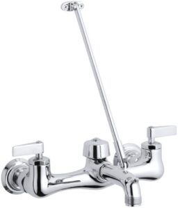 kohler k-8907-cp kinlock service sink faucet, polished chrome
