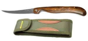 sarge - 7 fold fillet knife pakkawood handle (sk-131)