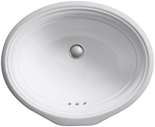 KOHLER K-2336-0 Devonshire Undercounter Bathroom Sink, White