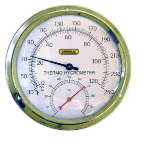 general tools a600fc high temperature analog thermo-hygrometer